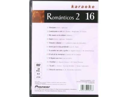 DVD Karaoke 16 - Románticos 2 (Edição em Espanhol)