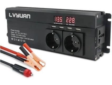 Inversor de potência FOVAL FV-6000-12