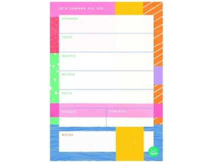 Caderno Planeador THE HAPPY GANG Multicolor (A5)