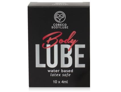 Lubrificante COBECO Base Águra Latez Safe 10 x 4ml