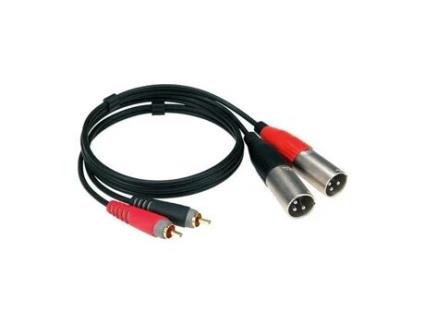 Cabo Audio At-Cm0300 3Mt 2X Rca/2X Xlr