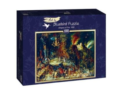 Puzzle 1000 Pcs Jan Brueghel The Elder The Allegory Of Fire 1608 Bluebird