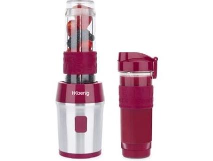 Liquidificador H. KOENIG SMOO10 (300 W - 0.75 L - Rosa)