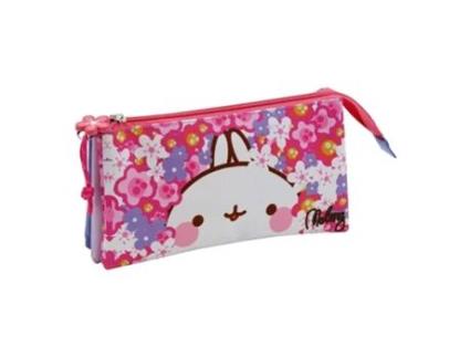 Malas para Tudo Triplas Molang Cor de Rosa