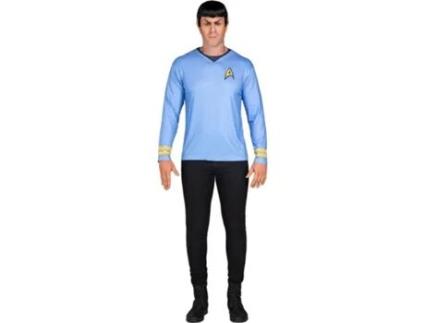 Fato de Homem MY OTHER ME Camisetade Star Trek Spock (Poliéster - Tam: S)
