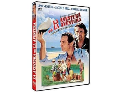 DVD La Aventura Es La Aventura 1972 L'Aventure, C'Est L'Aventure (Edição em Espanhol)