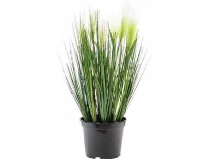 Planta Artificial EUROPALMS Feather (Branco - 60cm)