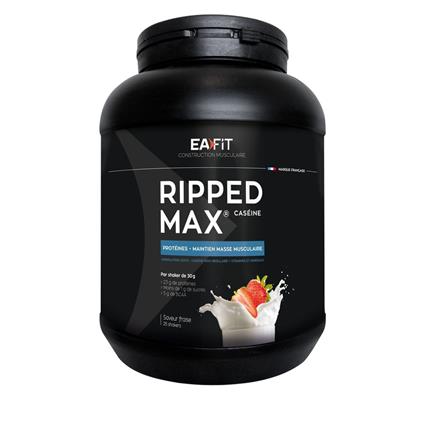 Suplemento Alimentar EAFIT Morango Max Caseine Rasgado (750 g de pó (Morango))