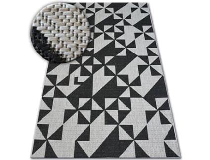 Tapete DYWANY LUSZCZOW Sizal Floorlux 20489 (Cinzento - 60 x 110 cm - Polipropileno)