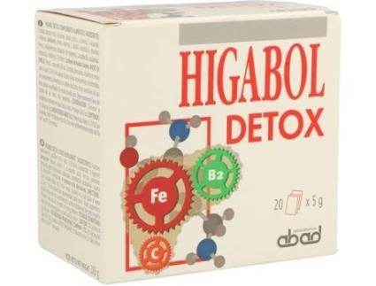 Suplemento Alimentar ABAD Higabol Detox (20 carteiras de 5g)