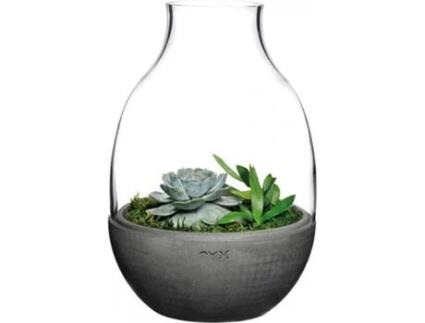 Jarra NUDE Eden (Vidro + Pedra - 23.2 cm)