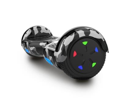 Hoverboard RCB WJ5 com Bluetooth e Rodas LED Camo (Velocidade Máx: 15 km/h)