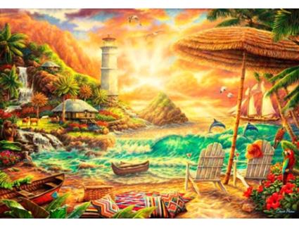 Puzzle Bluebird Eu Amo a Praia 1000 Peças