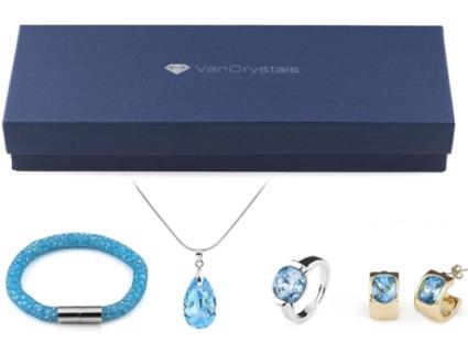 Conjunto de Joalharia VANCRYSTALS (Latão - Multicor - Talla Única)