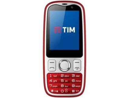 Telemóvel TIM Easy 4G (2.4'' - 2G - Vermelho)