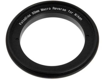 Adaptador FOTODIOX  10-Reverse-Nikon-55