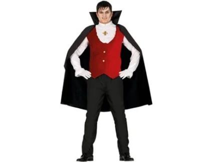 Fato de Homem GUIRCA vampiro clássico (Tam: M)