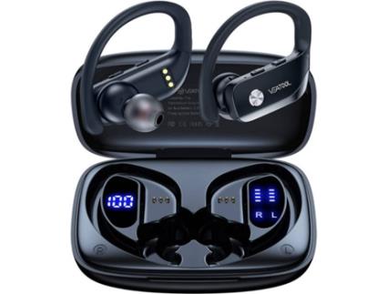 Auriculares CHRONUS T16/322-R1 (In Ear - Microfone - Noise Canceling - Preto)