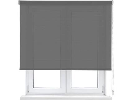 Estor de Rolo VIEWTEX Screen Vtx10 Pérola (Cinzento - Poliéster, PVC - 105x190 cm)