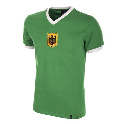 T-Shirt para Homem COPA FOOTBALL Allemagne de l’Ouest 1970’s Verde para Futebol (XL)