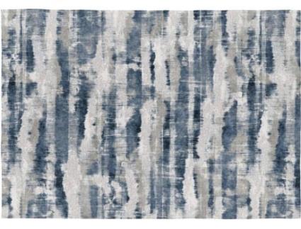 Tapete RUGS&RUGS Lusaka (Azul - 80x150 cm - Algodão)