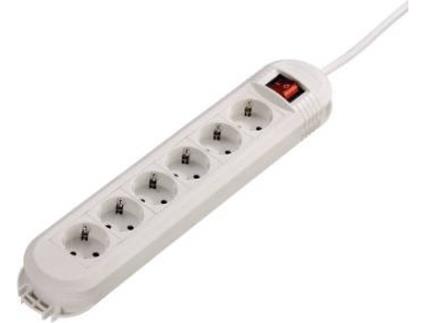 Extensão Elétrica HAMA 00108886 (6 Tomadas - 3 m)