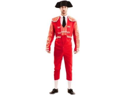 Fato de Homem EUROCARNAVALES Red Bullfighter (Tam: XL)