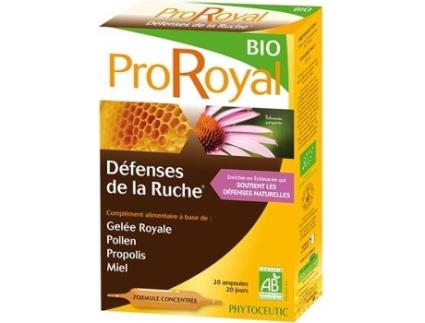 Suplemento Alimentar PROROYAL Defesas Da Colmeia Bio (20 ampolas)