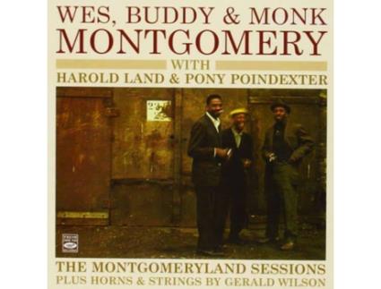 CD Wes, Buddy & Monk Montgomery With Harold Land & Pony Poindexter - The Montgomeryland Sessions (1CDs)