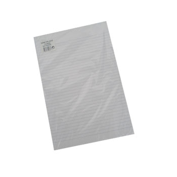 Caderno Papel Almaço 320x220mm 35 Linhas Pautado e 5 Folhas Branco