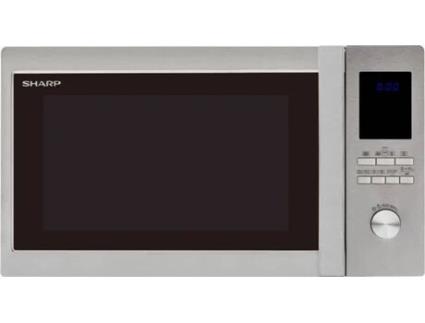 Micro-ondas SHARP R-982STWE (42 L - Com Grill - Inox)