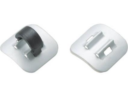 Ligas JAGWIRE WORKSHOP Alloy Stick-On Cable GuiDe-Silver 50Pcs (Cinzento - TU)