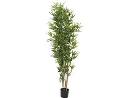 Planta Artificial EUROPALMS Bamboo Deluxe (Verde - 180 cm)