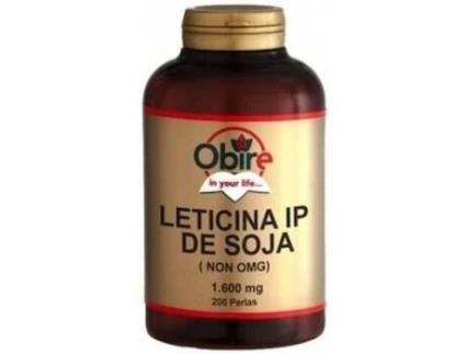 Chá OBIRE Leticina De Soja (200 pérolas de 1200mg)