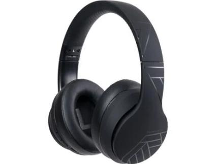 Auscultadores Bluetooth POWERLOCUS P6 43 (On Ear - Microfone - Noise Cancelling  - Preto)