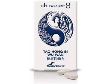 Suplemento Alimentar SORIA NATURAL Chinasor Hong Si Wu Wan (30 comprimidos)