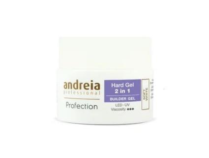 Andreia Profection Hard Gel 2 Em 1 - Soft White 44Gr 44Gr