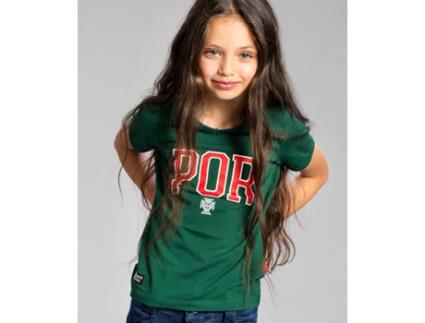 T-Shirt FPF POR Verde Júnior Mulher (Tam: S)