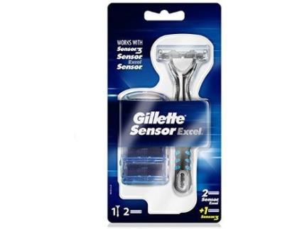 Lâminas Descartáveis FARMACIA LORETO GALLO UK Sensor Razor Comp + (2 Unidades)