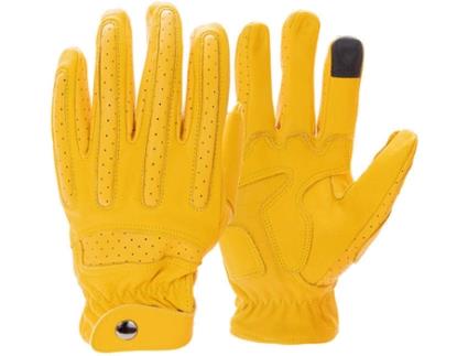 Luvas de Ciclismo OZERO AYG8 (Tam: L - Amarelo)