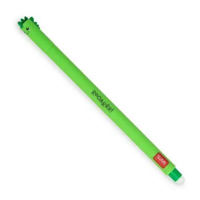 Caneta Apagar LEGAMI Dinossauro Cor Verde