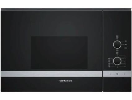 Micro-ondas Encastre SIEMENS BF550LMR0 (25 L - Com Grill - Preto)