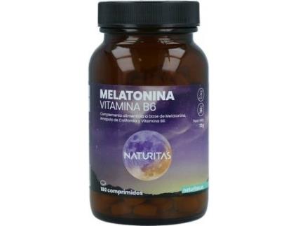 Suplemento Alimentar NATURITAS Melatonina (180 comprimidos)