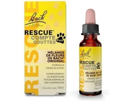 Chá RESCUE Remedy Animais (10 ml de elixir floral)