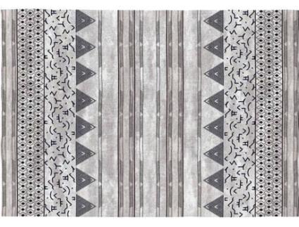 Tapete RUGS&RUGS Everest (Cinzento - 80x150 cm - Algodão)