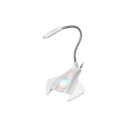 Microfone  MMICW LED RGB Blanco