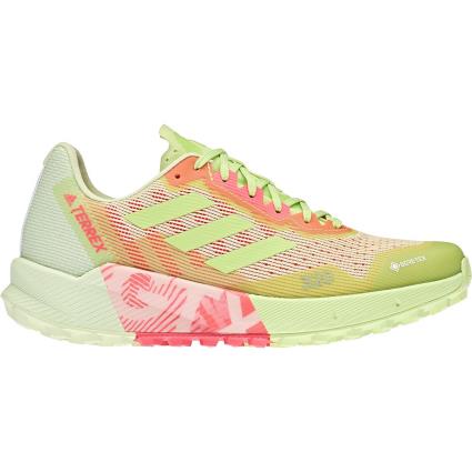 Adidas Tênis Trail Running Terrex Agravic Flow 2 Goretex EU 37 1/3 Almost Lime / Pulse Lime / Turbo