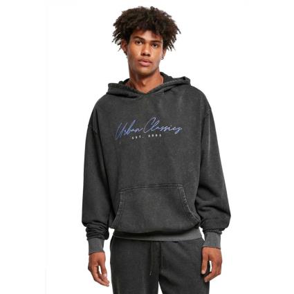 Urban Classics Moletom Com Capuz Script Logo XS Black