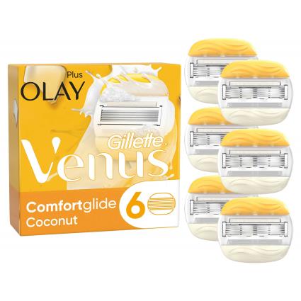 Venus ComfortGlide Coconut With Olay Blades - 6 Pack