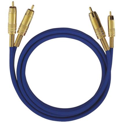 Oehlbach Cabo Rca D1c2035 2 M One Size Blue